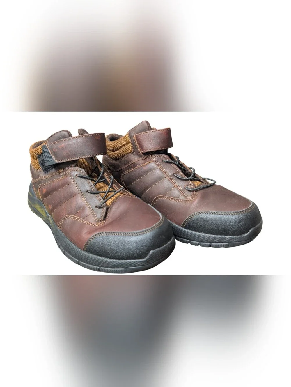 Anodyne No. 56 Leather‎ Hiking Boots Brown Wide 11W Comfort Trail Shoes Diabetic